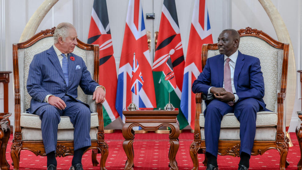 Charles III à Kenya