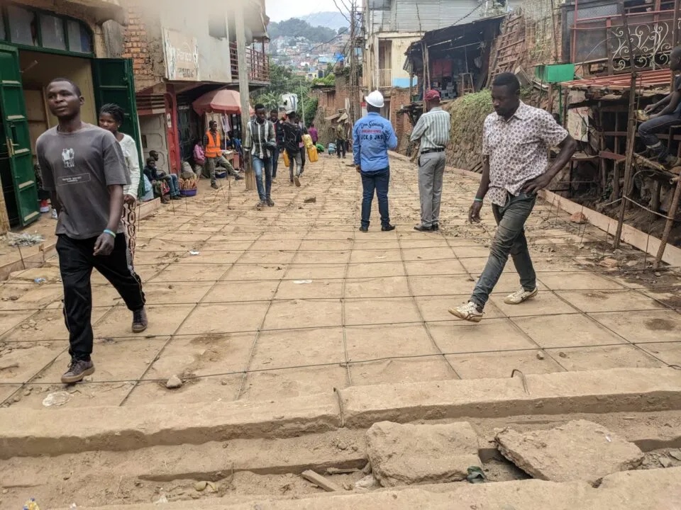 Bukavu : Grâce au pavage des routes secondaires, la commune d&rsquo;Ibanda en voie de désengorgement