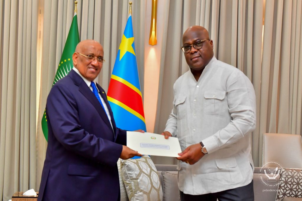 Le Président Félix Tshisekedi a reçu un émissaire de son homologue djiboutien Omar Guelleh