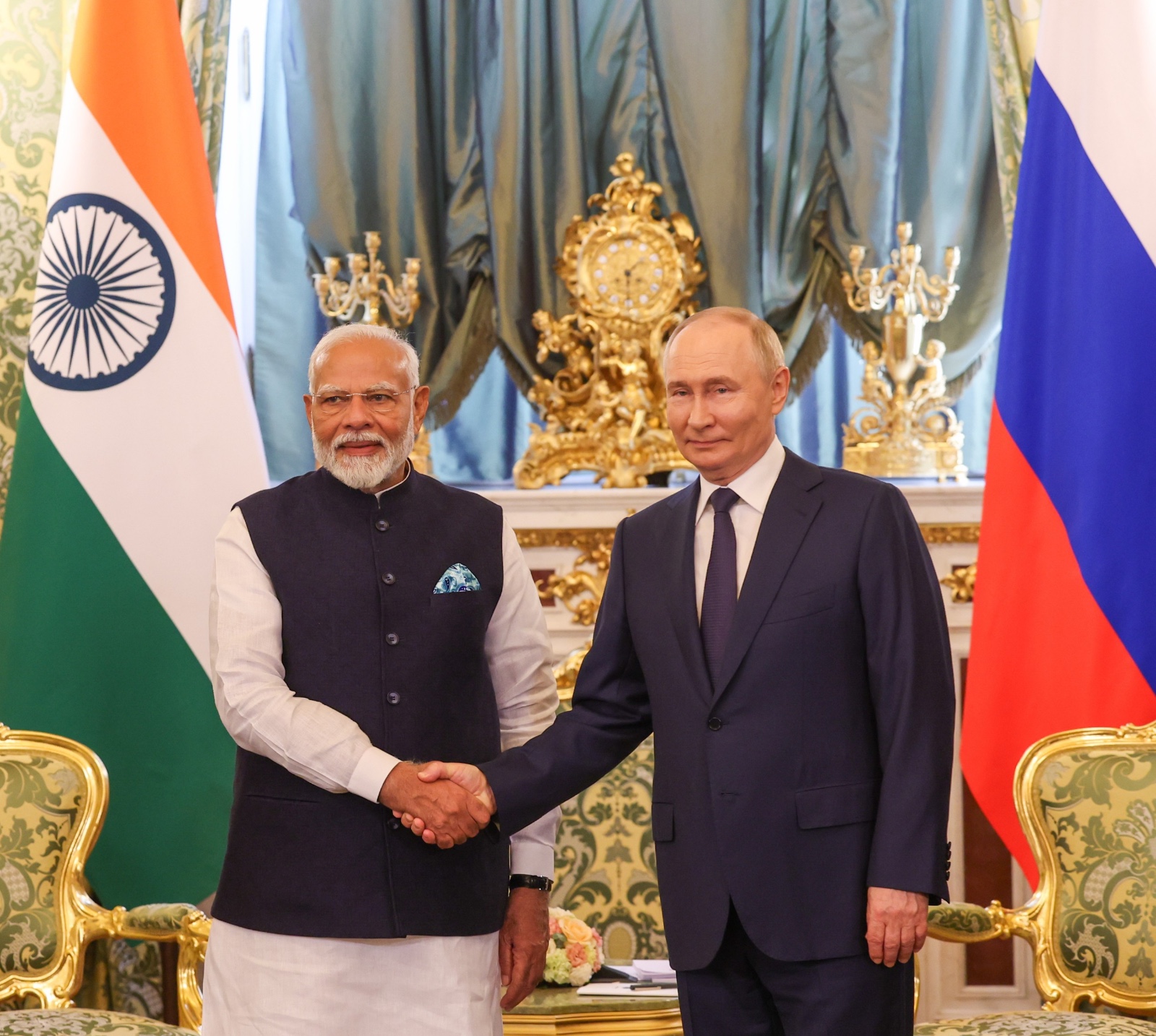 En visite officielle en Russie, le Premier Ministre indien veut renforcer les liens entre les deux Nations