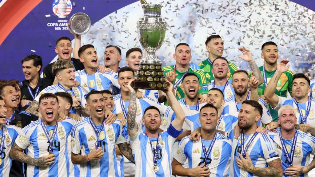 L'Argentine bat la Colombie 2