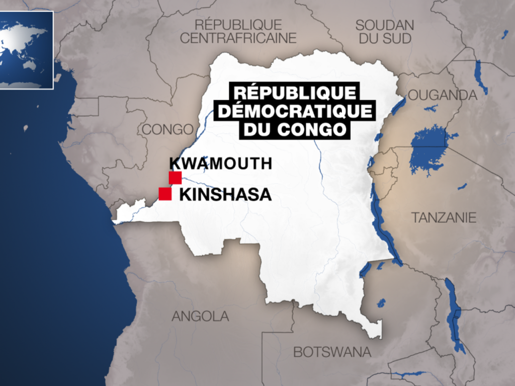 carte RDC