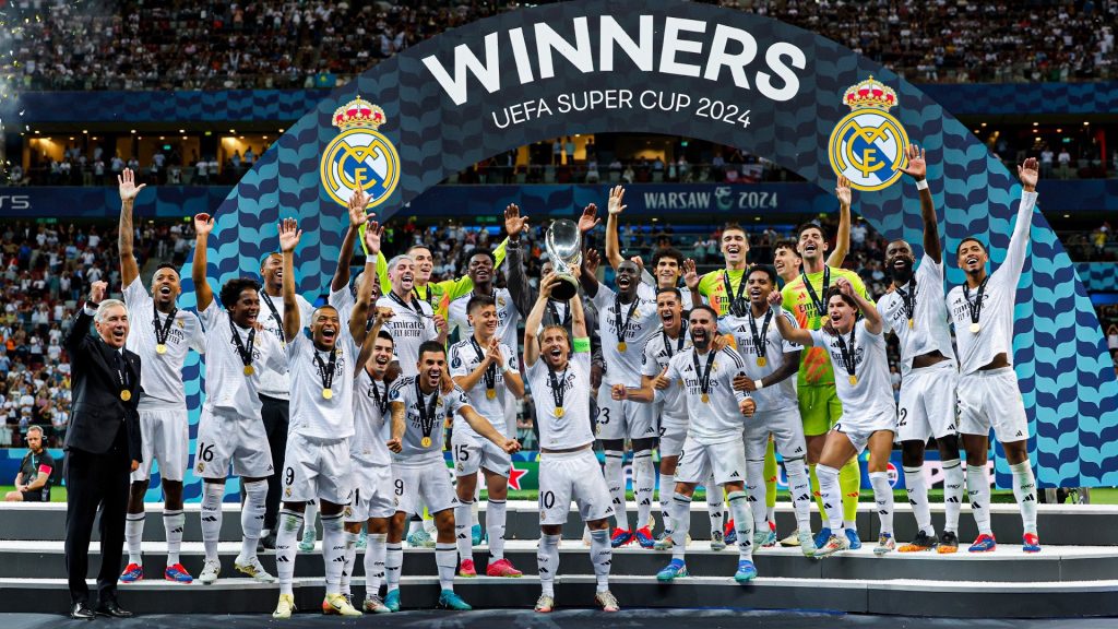 Super Coupe d&rsquo;Europe : dans la douleur, le Réal Madrid bat l&rsquo;Atalanta Bergame 2-0 et s&rsquo;adjuge du trophée