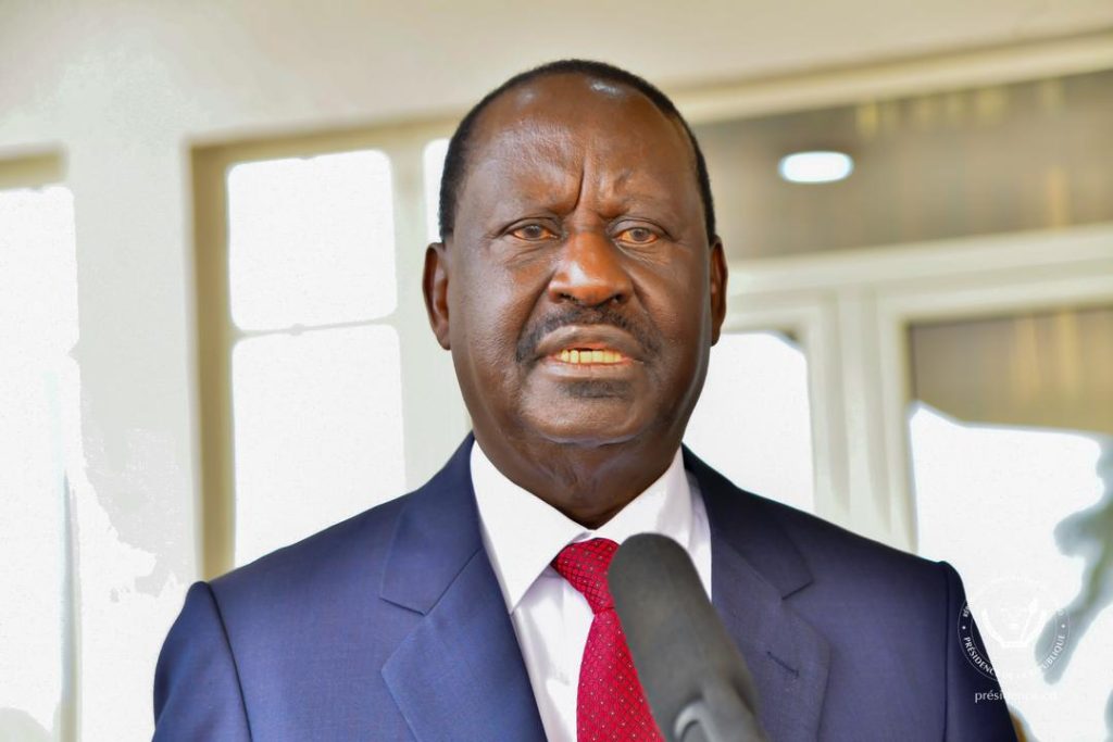 Candidat SG de l’Union Africaine, Raila Odinga promet d’œuvrer pour le retour de la paix dans l’Est de la RDC