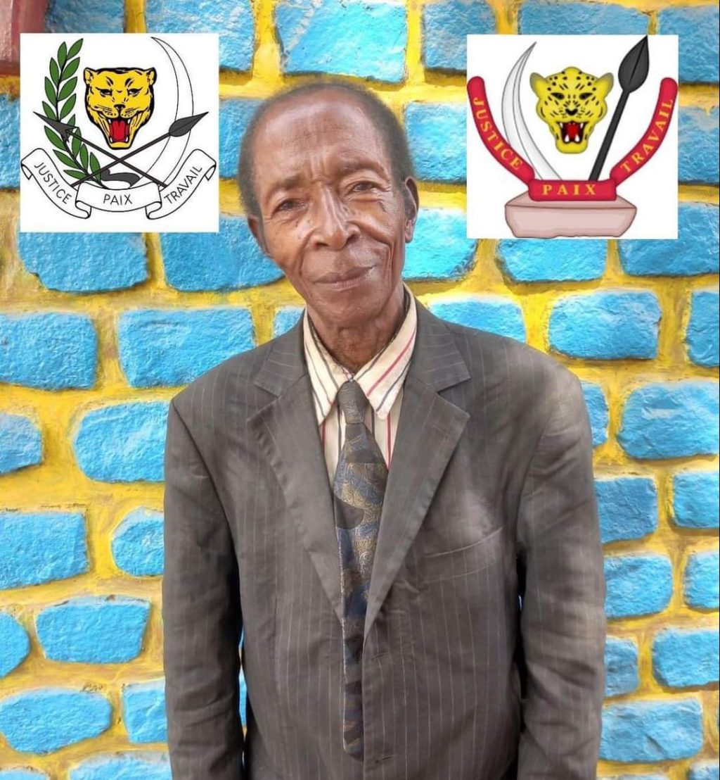 Emmanuel Assani wa Losomba, créateur des Armoiries Nationales « Justice, Paix, Travail » de la RDC