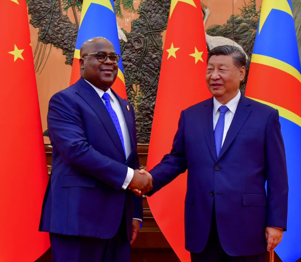 Coopération, diplomatie et sécurité au centre des échanges entre les présidents Félix Tshisekedi et Xi Jinping