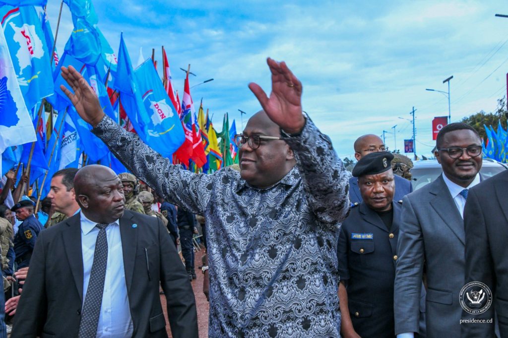 KALEMIE : le Chef de l’État remercie la population du Tanganyika et renouvelle ses engagements au service du peuple