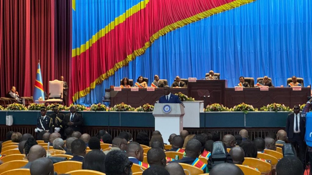État de la Nation : Félix-Antoine Tshisekedi s&rsquo;inquiète de la situation sécuritaire à l&rsquo;Est