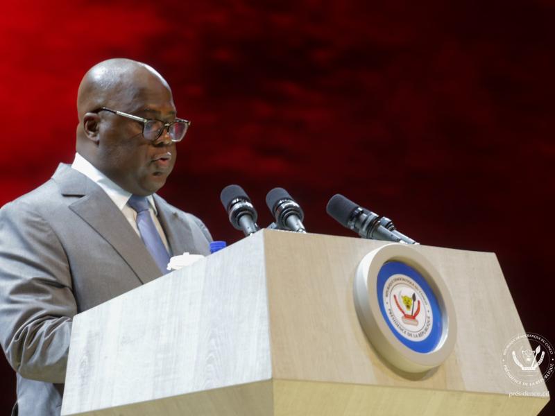 RDC | État de la Nation : le développement du pays passe aussi sur les infrastructures modernes selon Félix-Antoine Tshisekedi