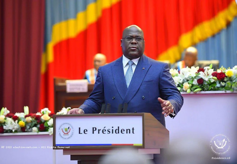 Adresse sur l&rsquo;État de la Nation : l&rsquo;année 2024 était élogieuse selon le Président congolais Félix-Antoine Tshisekedi