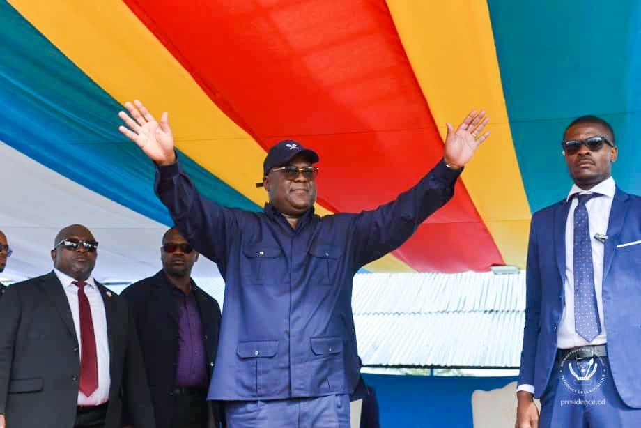 MEETING À KANANGA : Le Chef de l’État congolais insiste sur le social et les infrastructures
