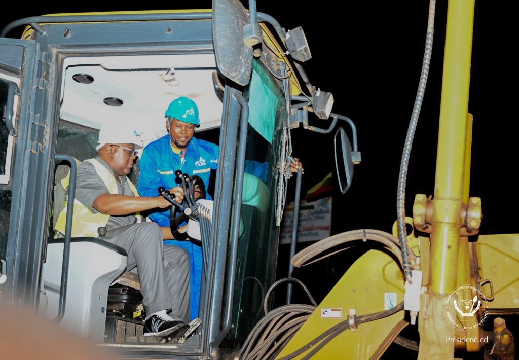 MBUJI-MAYI : Le Chef de l’État a lancé les travaux de modernisation de la RN2 pour connecter le Grand Kasaï