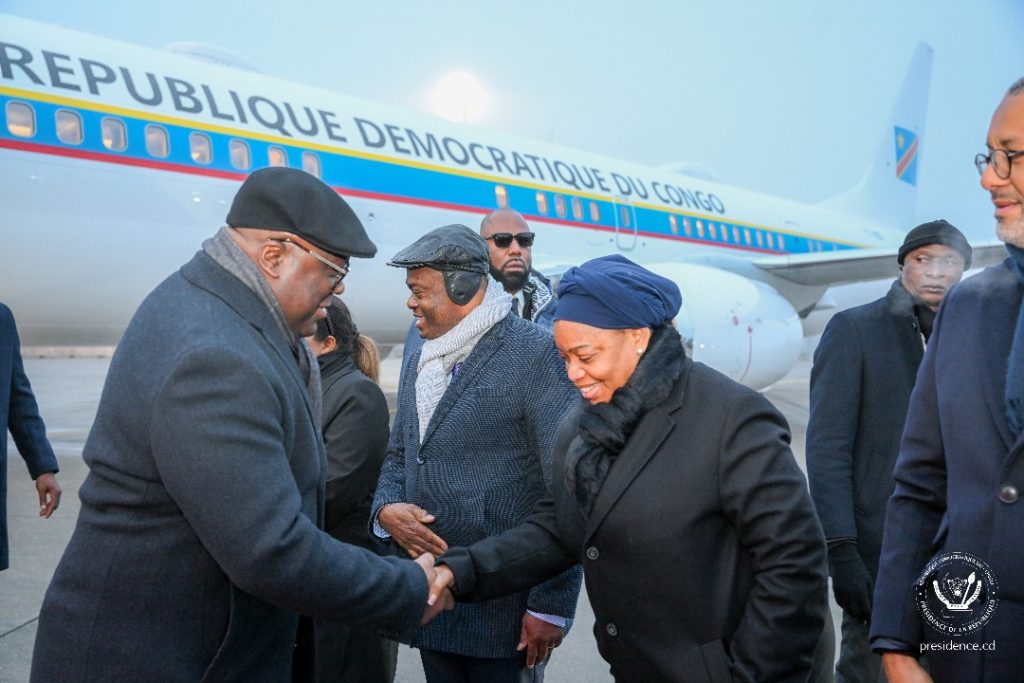 DAVOS – WEF25 : le Président Félix Tshisekedi est arrivé ce lundi en Suisse pour participer au forum économique mondial de Davos